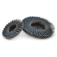  30 Pack Superior Abrasives 37896 2" 40 Grit Type R Zirconia Mini Flap DIscs