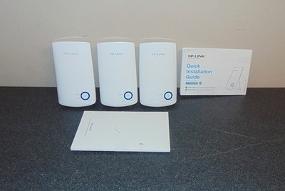 TP-LINK  TL-WA854RE 300 Mbps WiFi Range Extender 3x Einheiten *funktionstüchtig* sehr guter Zustand