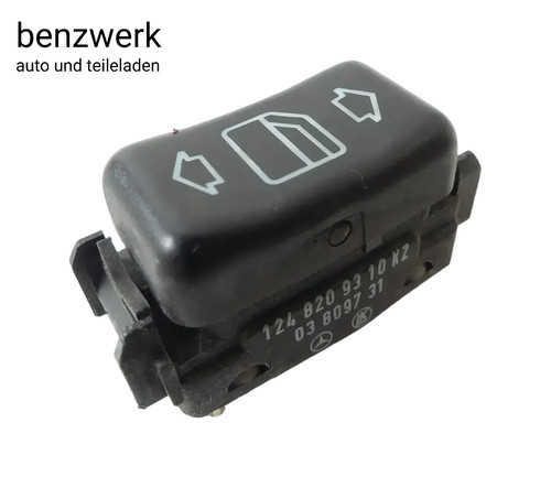 Mercedes W124 Schalter Fensterheber ORIGINAL 1248209310 ✔️