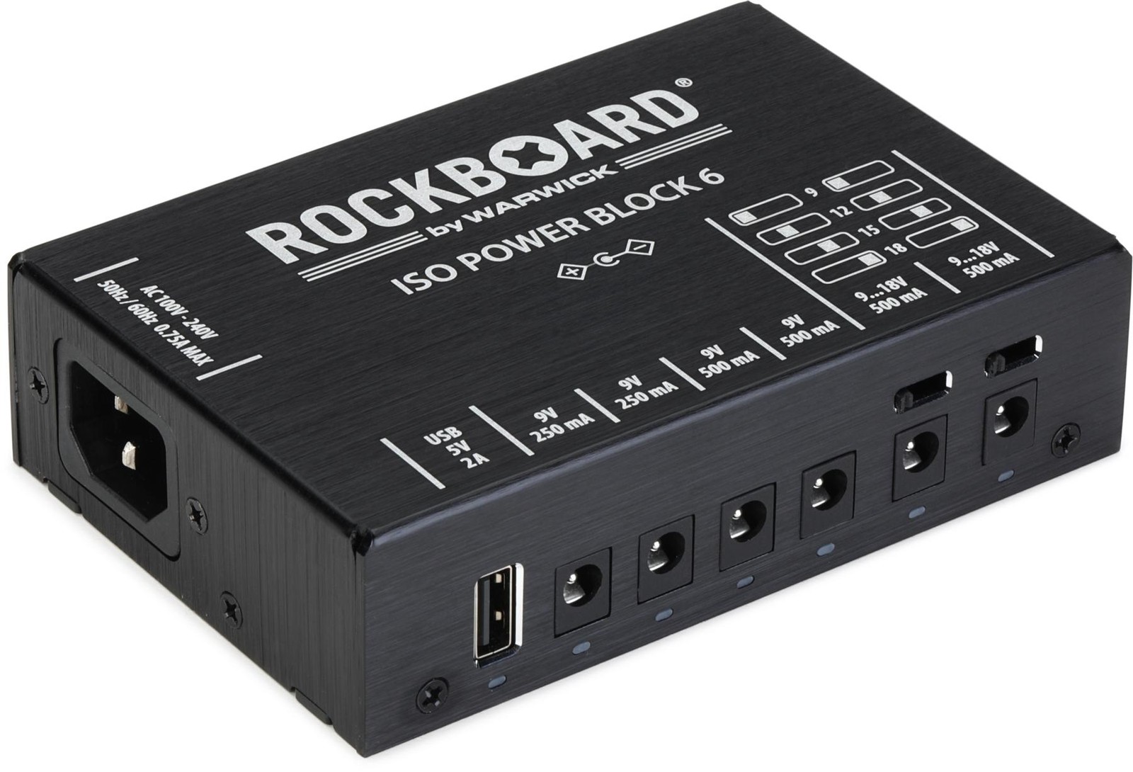 Многофункциональный источник питания RockBoard by Warwick Iso Power Block V6 IEC