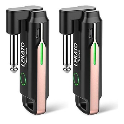 Wireless Guitar System, Wireless Guitar Transmitter Receiver with 70