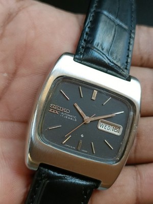 VINTAGE SEIKO DX AUTOMATIC 17 JEWELS 6106-5419 JAPAN MEN'S WORKING