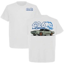 426 Mopar T-Shirt, Classic Muscle Car Graphic Tee Featuring HEMI Elephant Logo