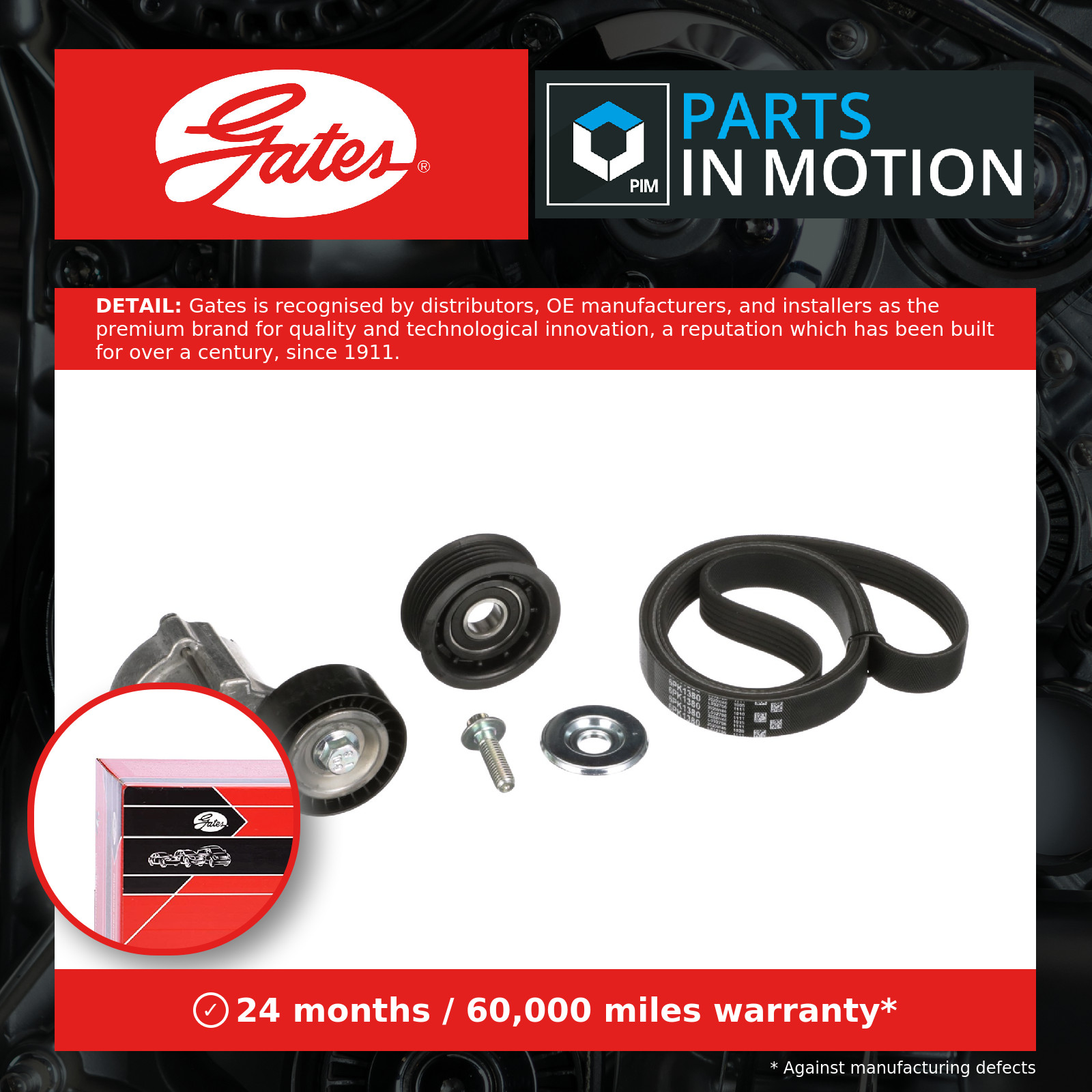 GATES Micro-V Kit K016PK1380 - Image 14