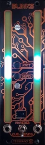 TESSERACT MODULAR BLINKS VU METER : NEW : [DETROIT MODULAR]