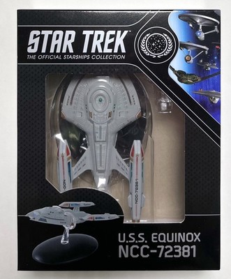 Authentic NEW STAR TREK STARSHIPS USS EQUINOX NCC-72381 BOXED VOYAGER EAGLEMOSS