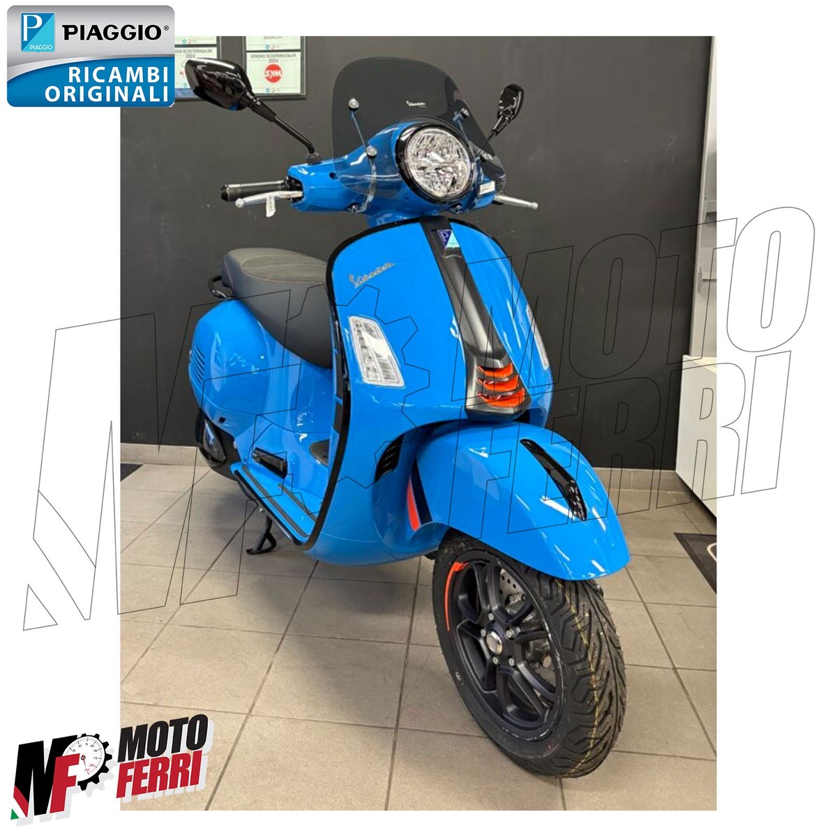 Vespa Gts Parabrezza Basso Vespa Et4 MF4613 Cupolino Fume