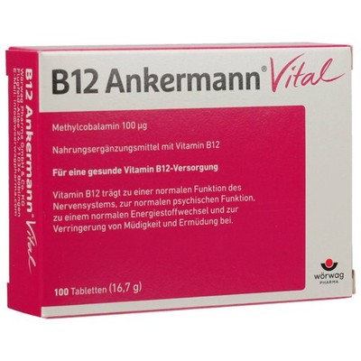 B12 ANKERMANN Vital Tabletten, 50 St PZN 11193769
