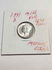 1941 D UNC+++ FULL SPLIT BANDS MERCURY DIME RARE