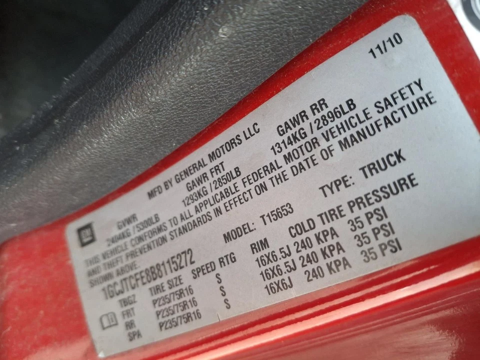 2011 Chevrolet Colorado Blower Motor OEM 133K 4WD AC Used Part 615-00666 - Image 4 of 4