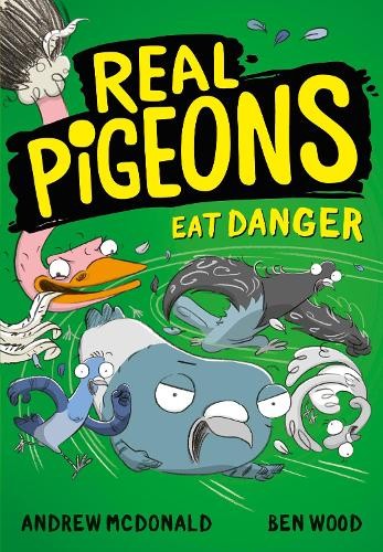 Real Pigeons Eat Danger by Andrew McDonald (Paperback Book) - Image 5