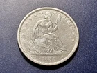 XF 1839-P w/drapery Seated Liberty Half Dollar
