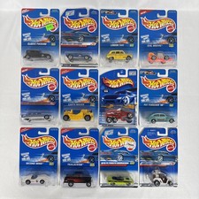 Unopened '90's / '00's Hot Wheels Mainline Lot of 12 Vintage Collectible Cars