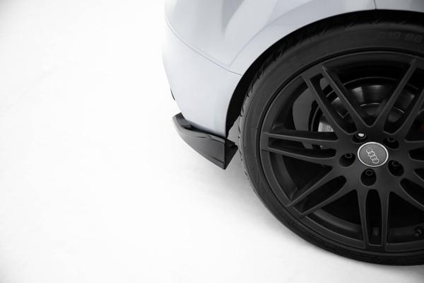 Maxton Design Diffusor Flaps Passend FüR Audi Tt S-Line 8J Fl Schwarz Hochglanz-image