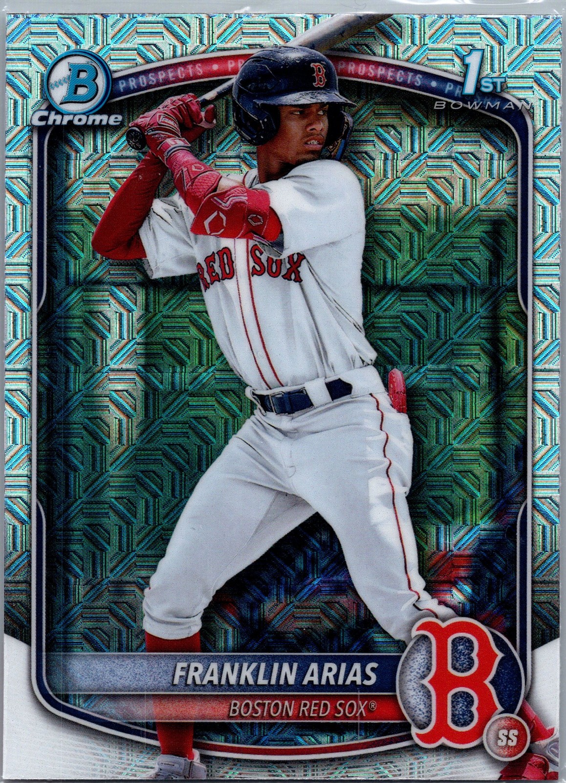 2025 Bowman - Chrome Prospects Mojo Refractor #BCP-67 Franklin Arias