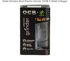 Wakit Grinders Best Electric Grinder (OCB X Wakit Collage) - Melt Design