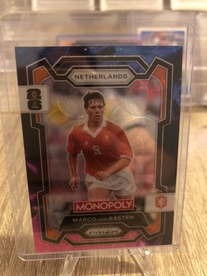 Marco Van Basten Nebula 2026 Netherlands Panini Prizm Monopoly World Cup