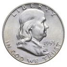 Choice Unc 1953 P Franklin Half Dollar Gem BU From Original Roll *6794