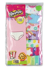 Shopkins 7-Pack Underwear Briefs-Size 8