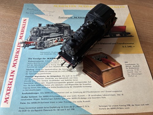 MÄRKLIN 3028 .1 3228 Österreich Spezialversion mit originalem Prospektblatt 1958 | Condition: Gebraucht