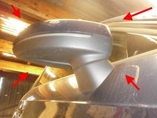 Audi A3 S3 3 Door 8v Powerfold Folding Mirror Control Buttons Package Genuine Audi A3 S3 3 Door 8v Powerfold Folding Mirror Control Buttons Package Genuine