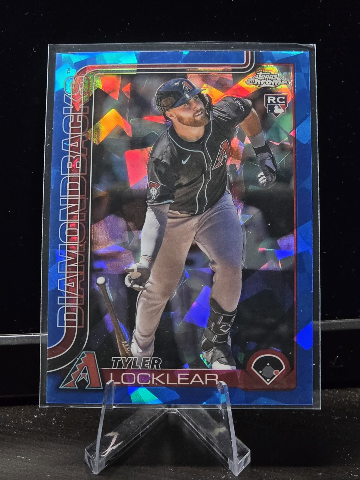 Tyler Locklear Rookie | 2025 Topps Chrome Update Sapphire | #USC80 Dbacks