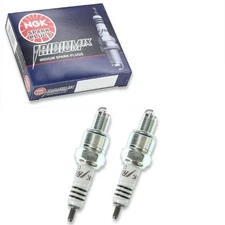 2 pc NGK 7120 CR5HIX Iridium IX Spark Plugs for 90793-20169 Ignition Wire lh