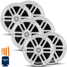 Rockford Fosgate 3 Pair M0-65 Marine 6.5  2-Way System