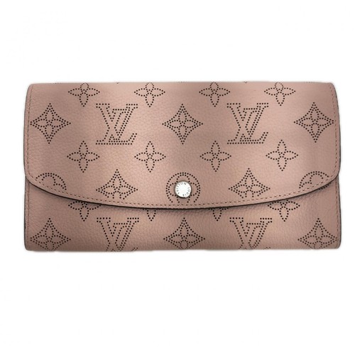 LOUIS VUITTON Portefeuille Iris Mahina Magnolia M60145 Long Wallet Leather Pink