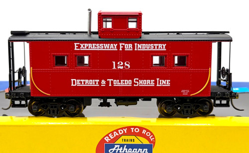 HO ATHEARN 74336 4 VENTANAS FURGÓN DE COLA DETROIT Y TOLEDO COSTA DTS # 128 | Condition: Used