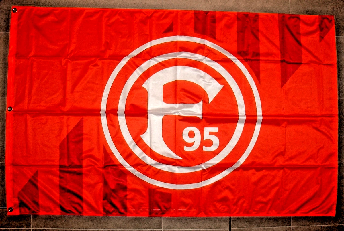 Fanion Vintage Fortuna Düsseldorf - Allemagne - Bandera Wimpel Pennant
