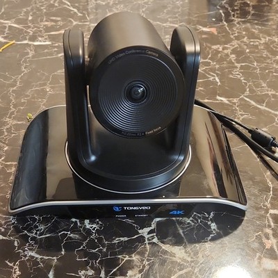 TONGVEO 4K PTZ Video Conferencing Conference Camera - Black