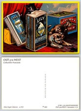 Continental Lily Gloss Starch Cats Postcard