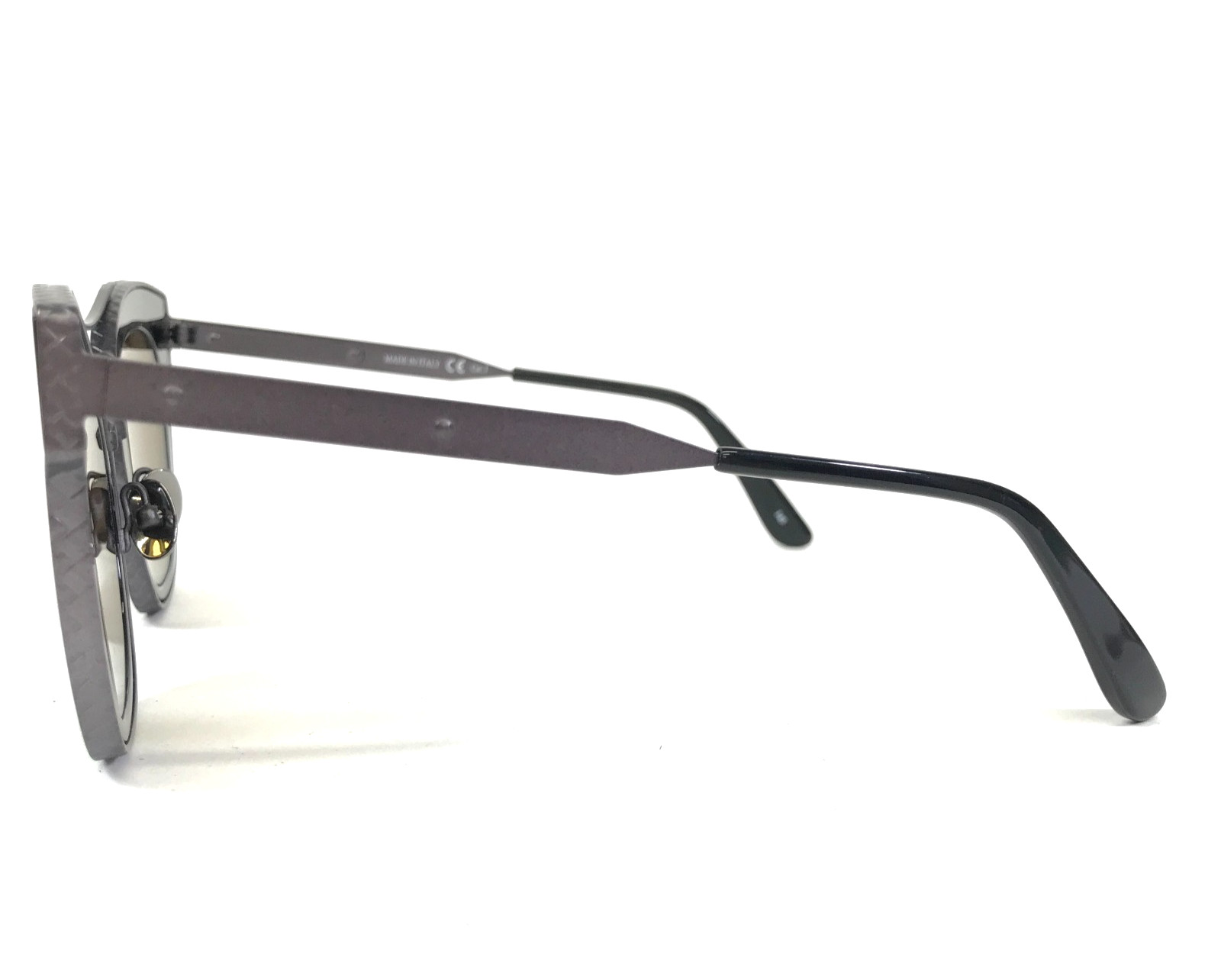 Bottega Veneta Sunglasses BV0012S 003 Black Ruthenium Frames with Brown Lenses thumbnail 5