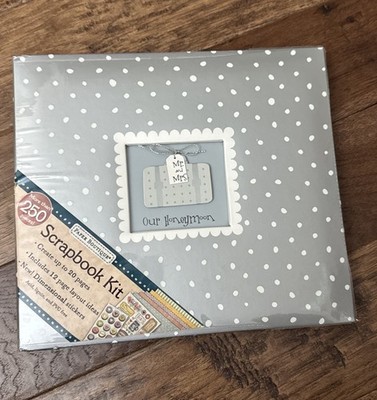 New Paper Boutique Our Honeymoon scrapbook Kit More Than 250 Pcs 20 pgs Wedding