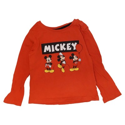 Disney Baby, Langarmshirt, Größe: 92, Orange/Mehrfarbig, Baumwolle, Print #rRg