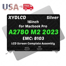 for Apple Macbook Pro 16" A2485 M1 A2780 M2 A2991 M3 LCD Screen Display Assembly