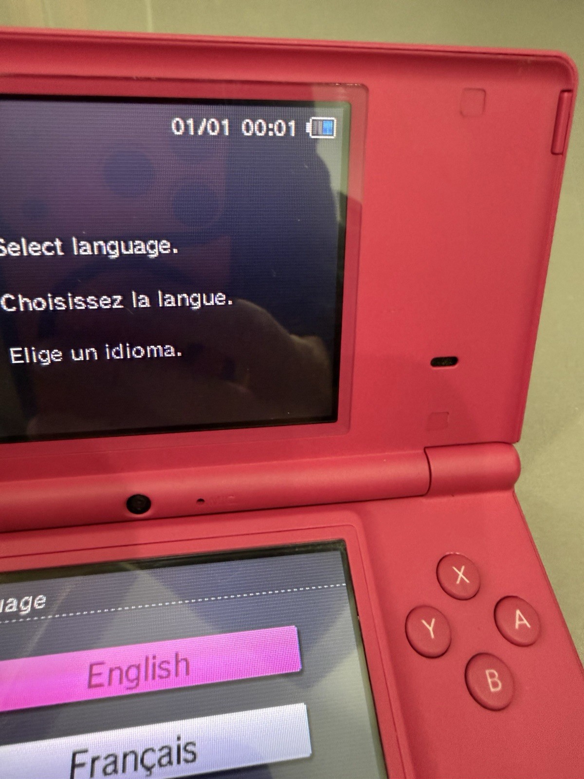 Nintendo DSi Pink Handheld System with 6 Games