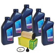 5L ORIGINAL BMW Motoröl Öl 5W30 LL04 MANN Ölfilter HU6012zKIT BMW X1 X2 1er 2er 