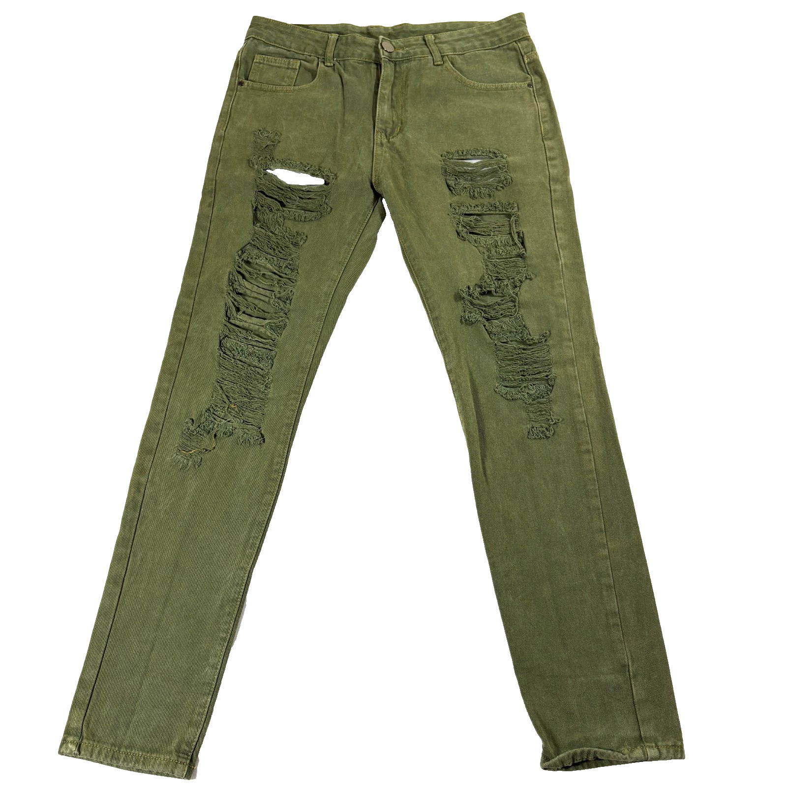 Mens 30 Ripped Grunge Streetwear Retro Style