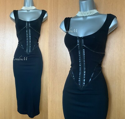 関税送料込【KAREN MILLEN】テーラードラップブレザードレス KAREN MILLEN* テーラード リネン ラップブレザーミディドレス