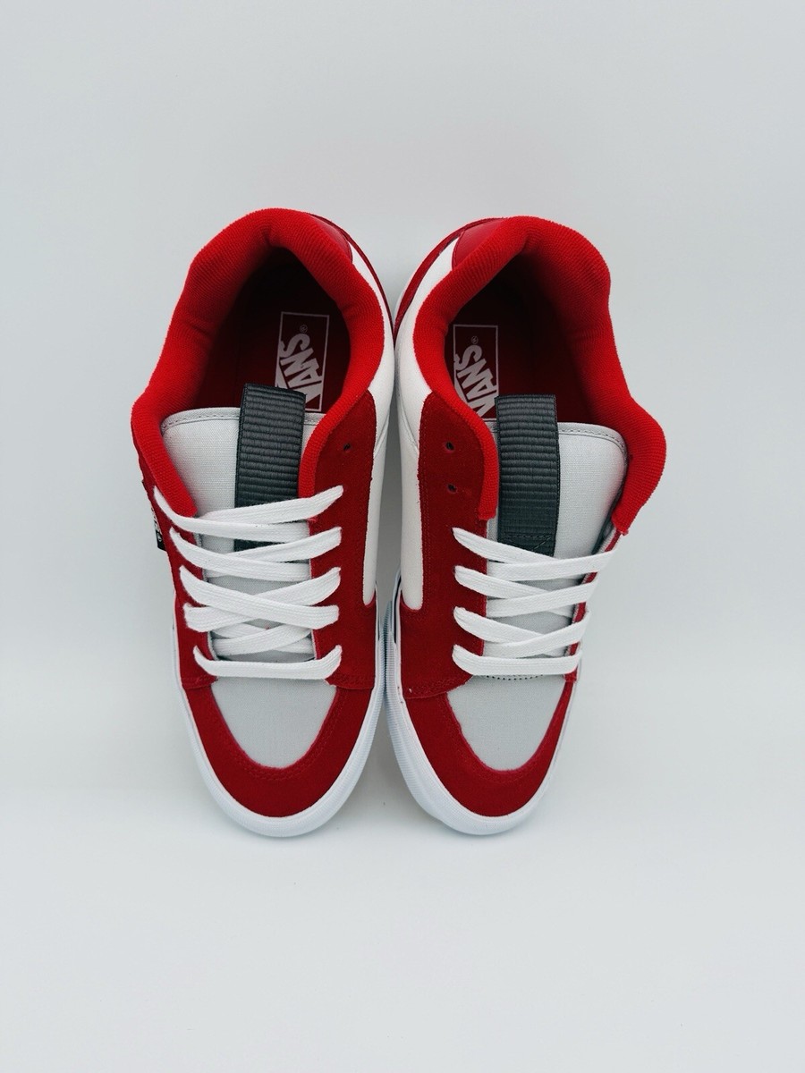 VANS Chukka Push Mens Shoe Racing Red / White | eBay