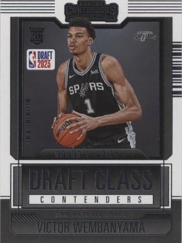 2023-24 NBA Hoops - Hoops #298 Victor Wembanyama (RC) Rookie New