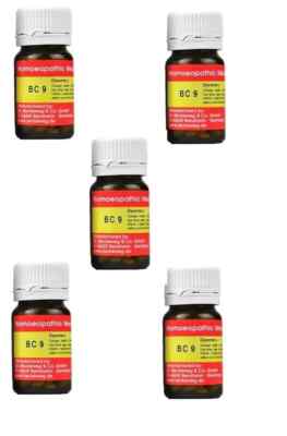 5 X Dr. Reckeweg Bio-Combination 9 (BC 9) Tablets 20g Homeopathic Made in German