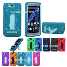 Funda con soporte blindado de alta resistencia + protector de pantalla para BLU Energy X (E010Q)