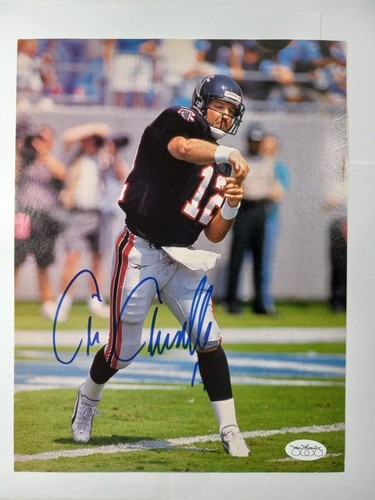 Chris Chandler signiert ATLANTA FALCONS 8 X 10    - Bild 1 von 2