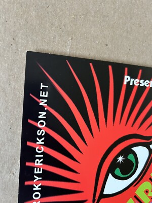 Roky Erickson - 2005 Kevin Phillips Poster Austin, TX Threadgill's