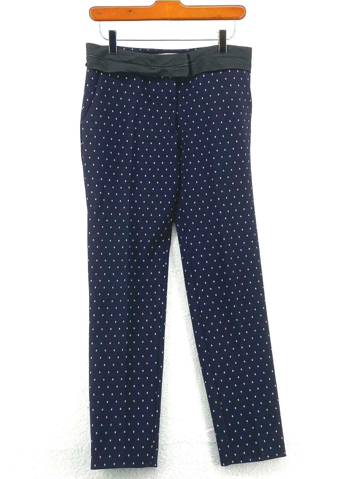 ALTRA Thakoon 2 Pantaloni (30x27 5) Aggiunta Pantaloni Ricamati Navy (W2447)