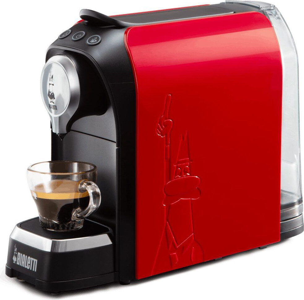 Bialetti Gioia Macchina Caffè Capsule 20 Bar Rosso - Espresso Perfetto