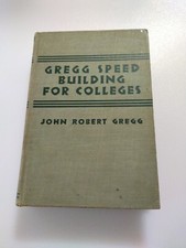 Gregg Speed Building For Colleges John Robert...